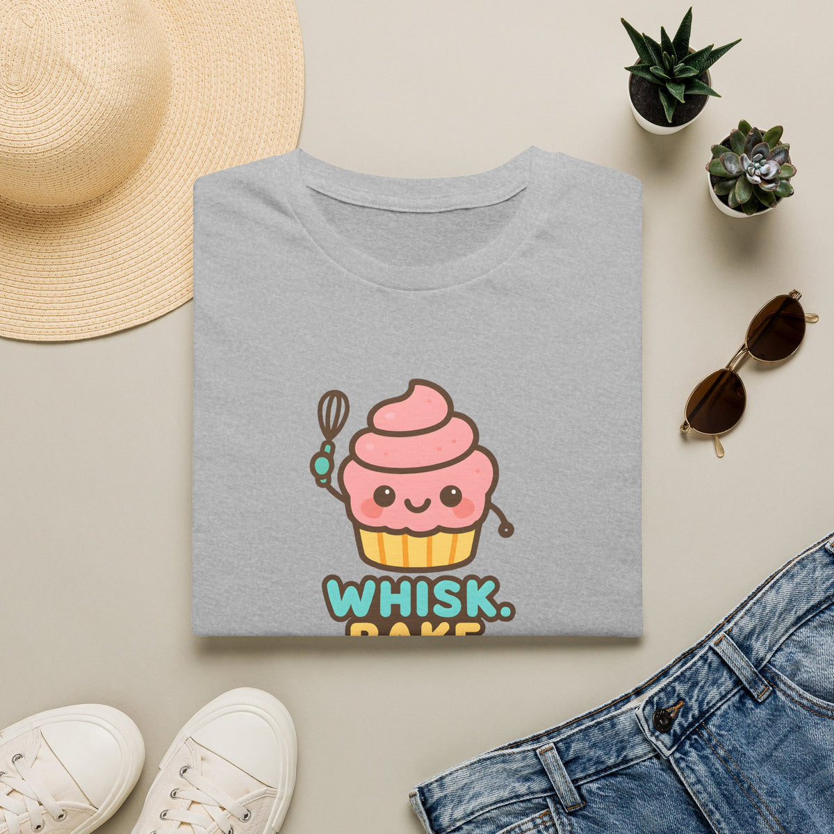 Whisk Bake Frost Repeat T-Shirt
