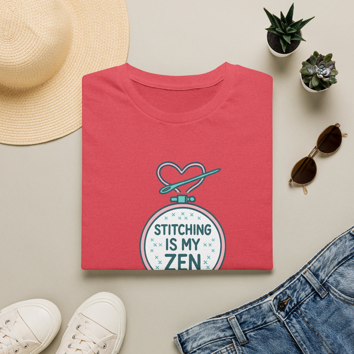 Stitching Is Zen T-Shirt